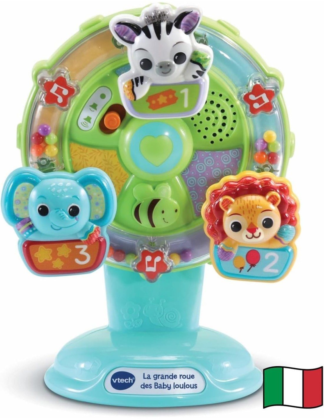 VTech Baby Ruota Panoramica - Gioco Interattivo per Bambini 6-36 Mesi