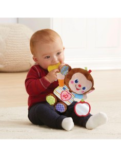 VTech Noè Scimmietta Canterina - Sonaglio Interattivo per Neonati 3-36 Mesi