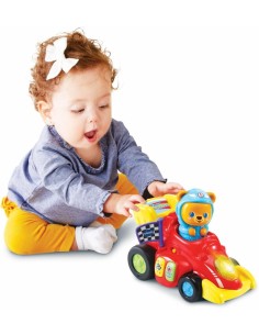 VTech Tobia, Pronti, Partenza, Via! - Macchinina Giocattolo per Bambini 12-36 Mesi