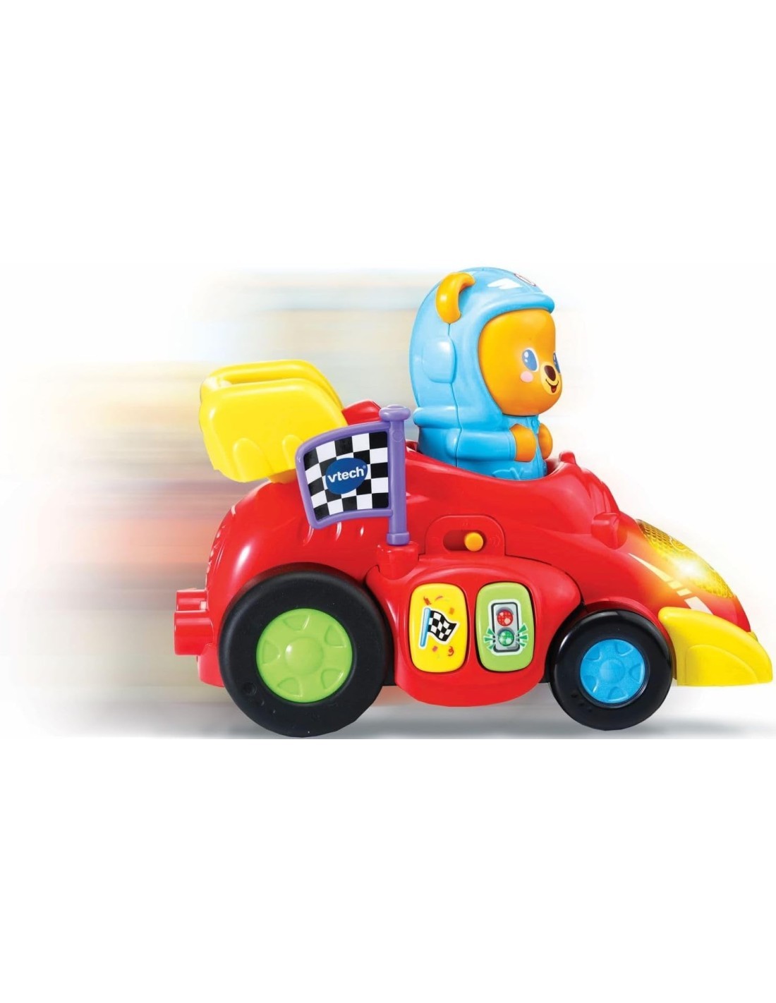VTech Tobia, Pronti, Partenza, Via! - Macchinina Giocattolo per Bambini 12-36 Mesi