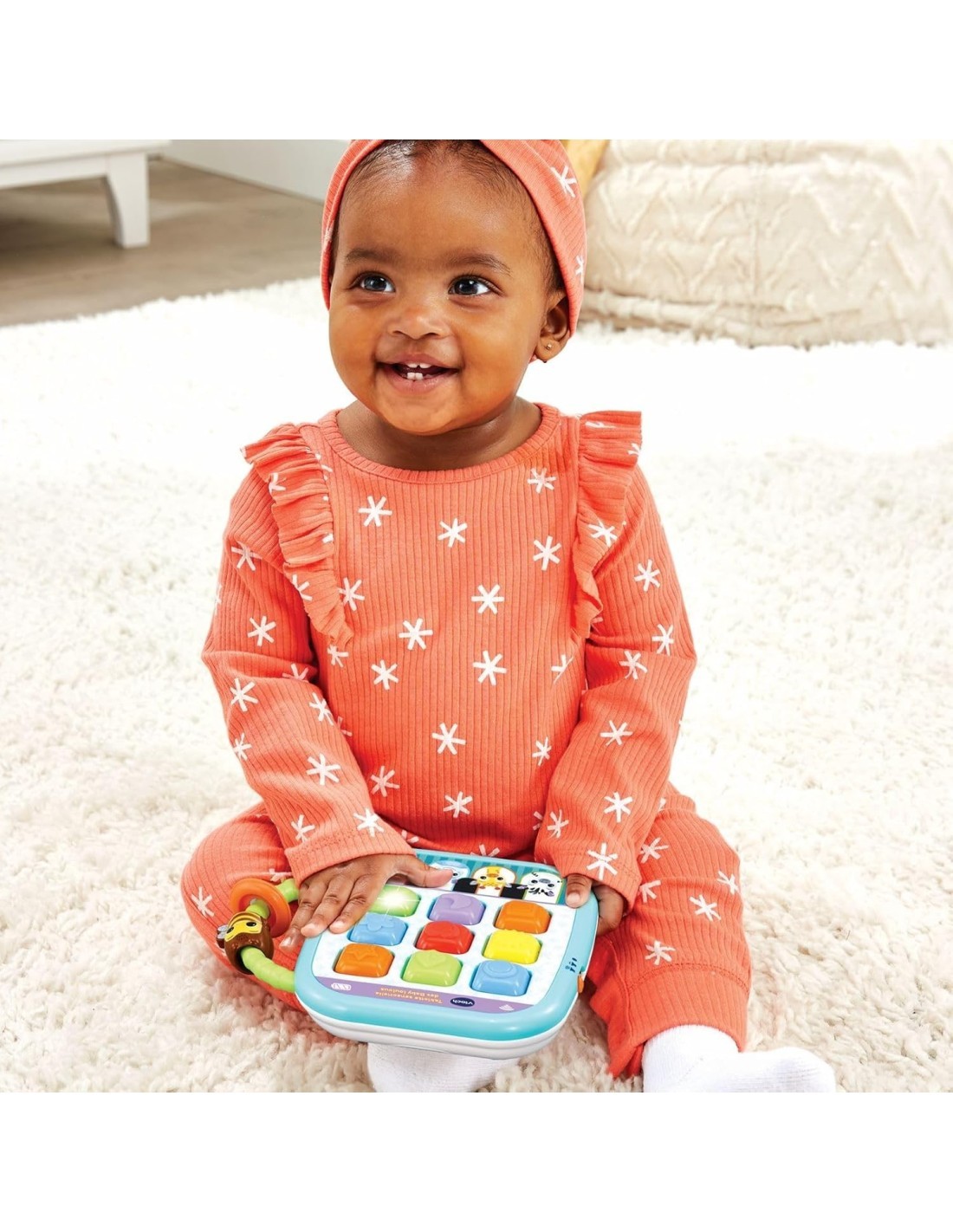 VTech Baby Tablet Sensoriale - Tablet Interattivo per Bambini 6-36 Mesi