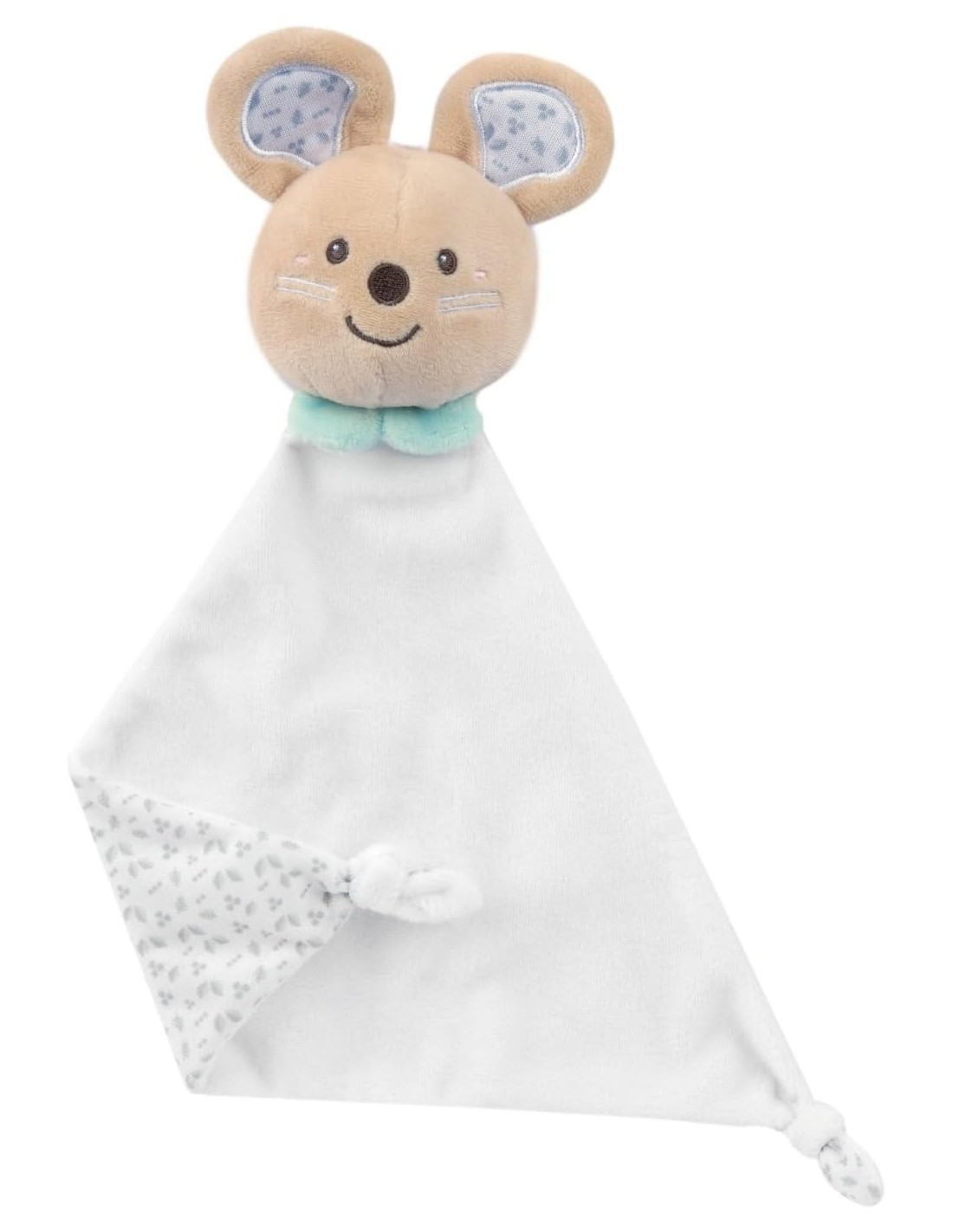 Chicco Set Regalo Nascita My Sweet DouDou - Copertina Topolino, Portaciuccio Velluto, Massaggiagengive Elefantino