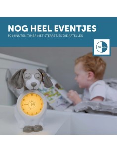 Zazu Sleeptrainer Davy Grijs – Aiuta il Tuo Bambino a Imparare il Concetto di Tempo