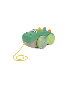 Chicco Drillo il Coccodrillo Trainabile - Gioco Pull Along in Plastica Riciclata