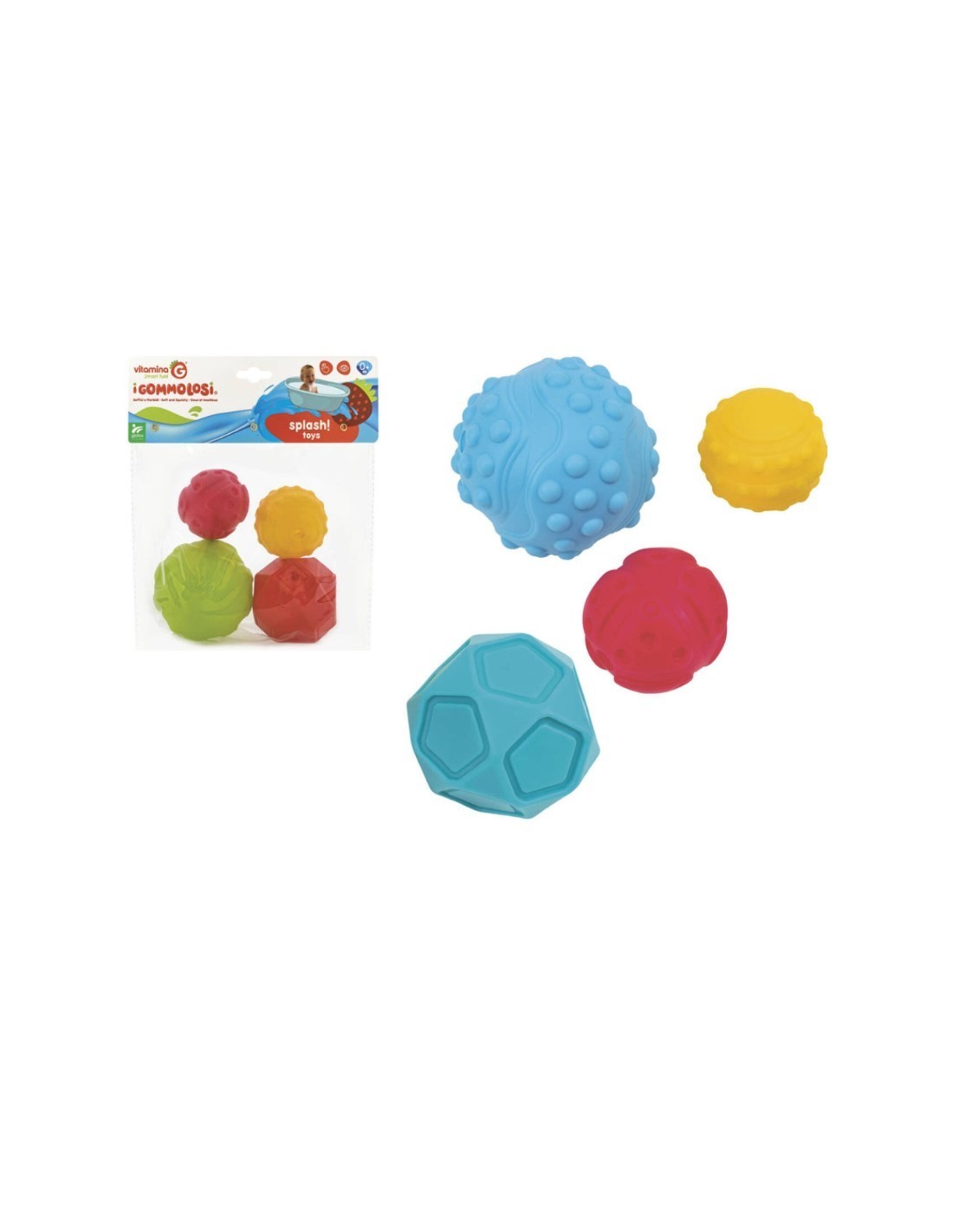 VITAM G 05550 CONF 4 FORME GEOMETRICHE GOMMOLOSI