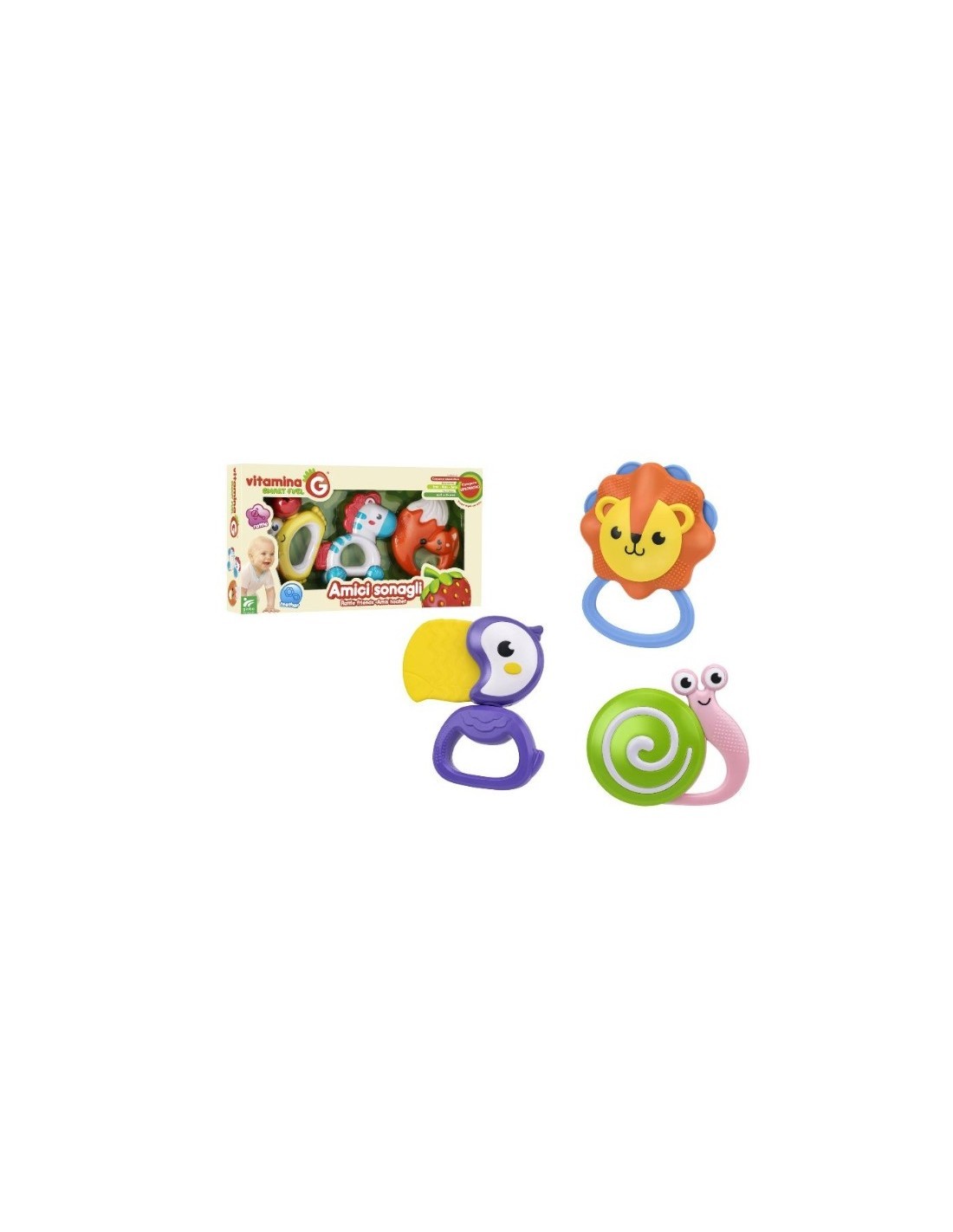 VITAM G 05571 SET 3 SONAGLI ASSORTITO