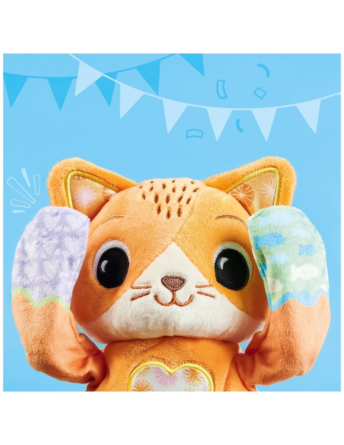 VTech Minù, Gattino Cucù - Peluche Interattivo 10-36 Mesi