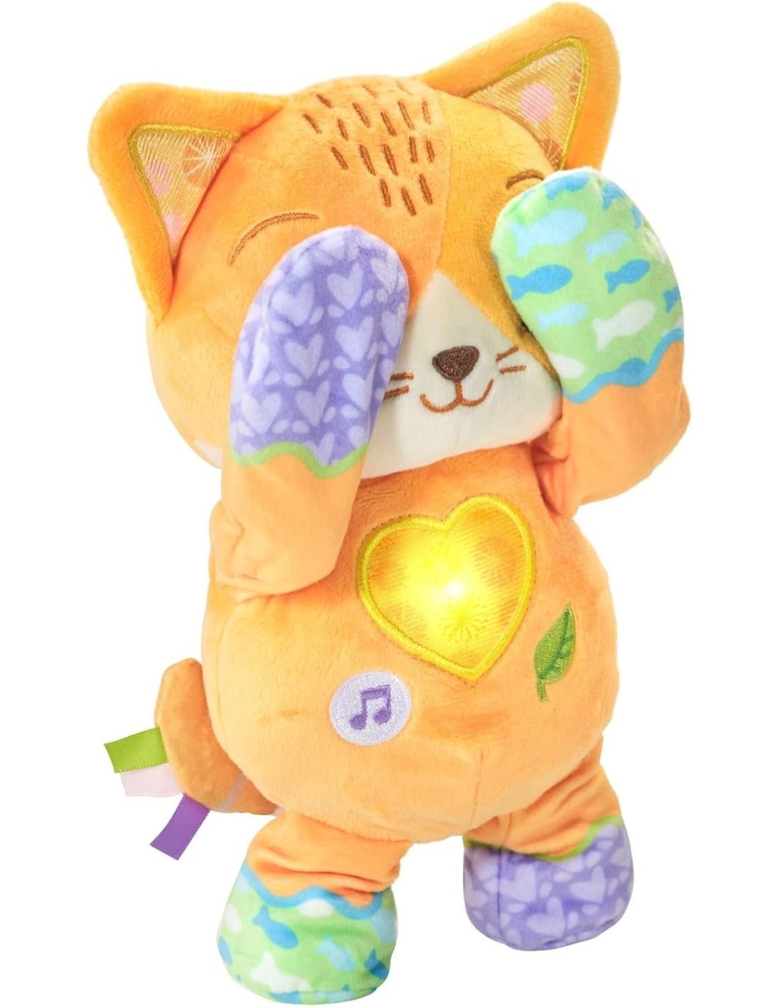 VTech Minù, Gattino Cucù - Peluche Interattivo 10-36 Mesi