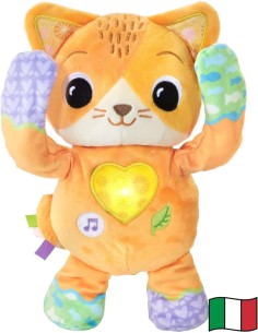 VTech Minù, Gattino Cucù - Peluche Interattivo 10-36 Mesi