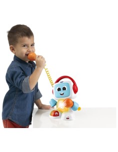 Robit Canta con Me, Gioco Musicale Elettronico, Microfono Reale, Effetti Vocale, 3-6 Anni, Chicco