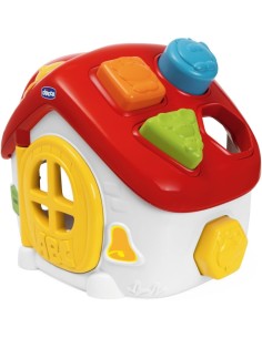 Gioco Casina Luci e Suoni Chicco, Gioco Bilingue per Bambini, Forme e Incastri, Centro Attività Elettronico, Educativo 2