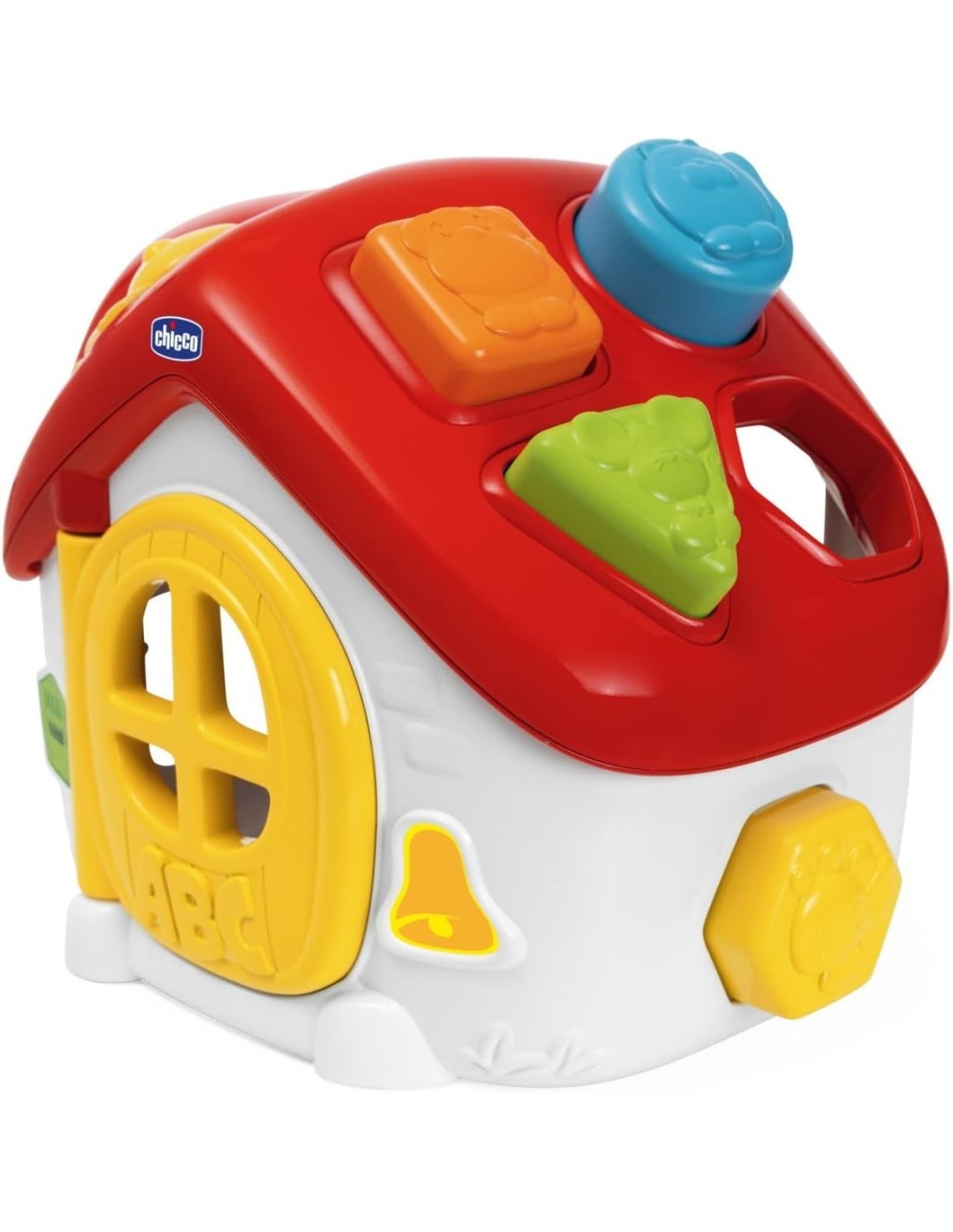 Gioco Casina Luci e Suoni Chicco, Gioco Bilingue per Bambini, Forme e Incastri, Centro Attività Elettronico, Educativo