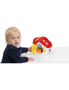 Gioco Casina Luci e Suoni Chicco, Gioco Bilingue per Bambini, Forme e Incastri, Centro Attività Elettronico, Educativo