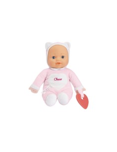 Chicco Gioco La Mia Prima Bambola Rosa - Con Cuore Massaggiagengive per Dentizione, Lavabile e Morbida