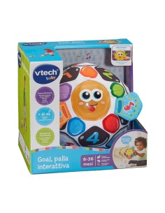 BABY GOAL PALLA INTERATTIVA, GIOCO EDUCATIVO, SENSORI DI MOVIMENTO, CANZONI E SUONI, LAVABILE 2