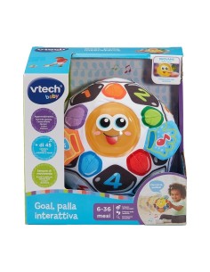 BABY GOAL PALLA INTERATTIVA, GIOCO EDUCATIVO, SENSORI DI MOVIMENTO, CANZONI E SUONI, LAVABILE