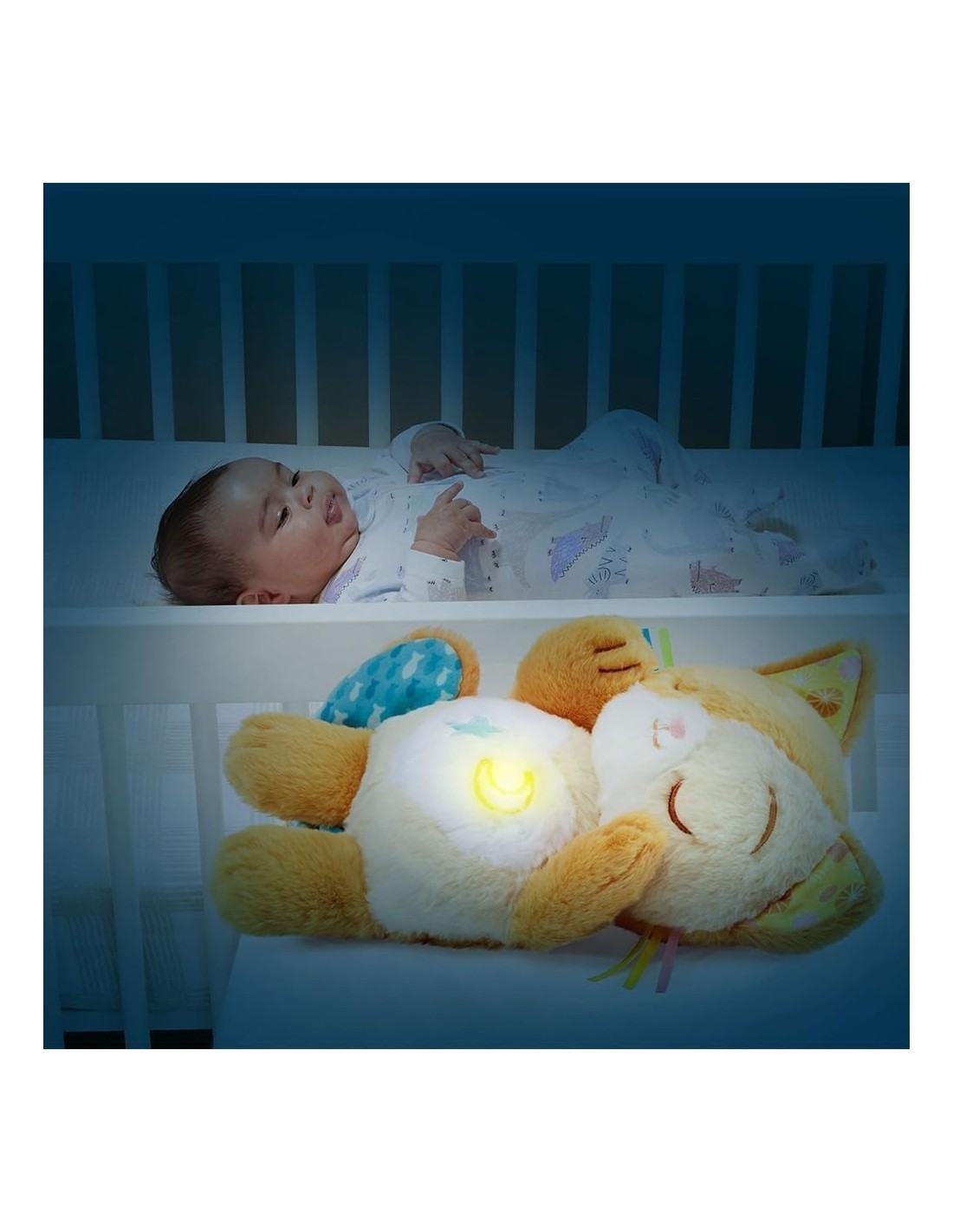 VTech Birba, Dormi e Sogna con Me - Luce Notturna Bambini 0-6 Anni