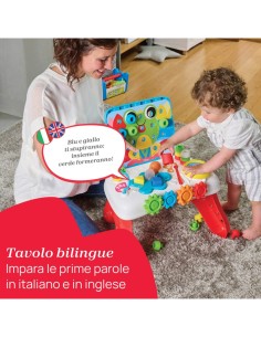 Scrivania Didattica Bilingue Chicco con Attività Elettroniche