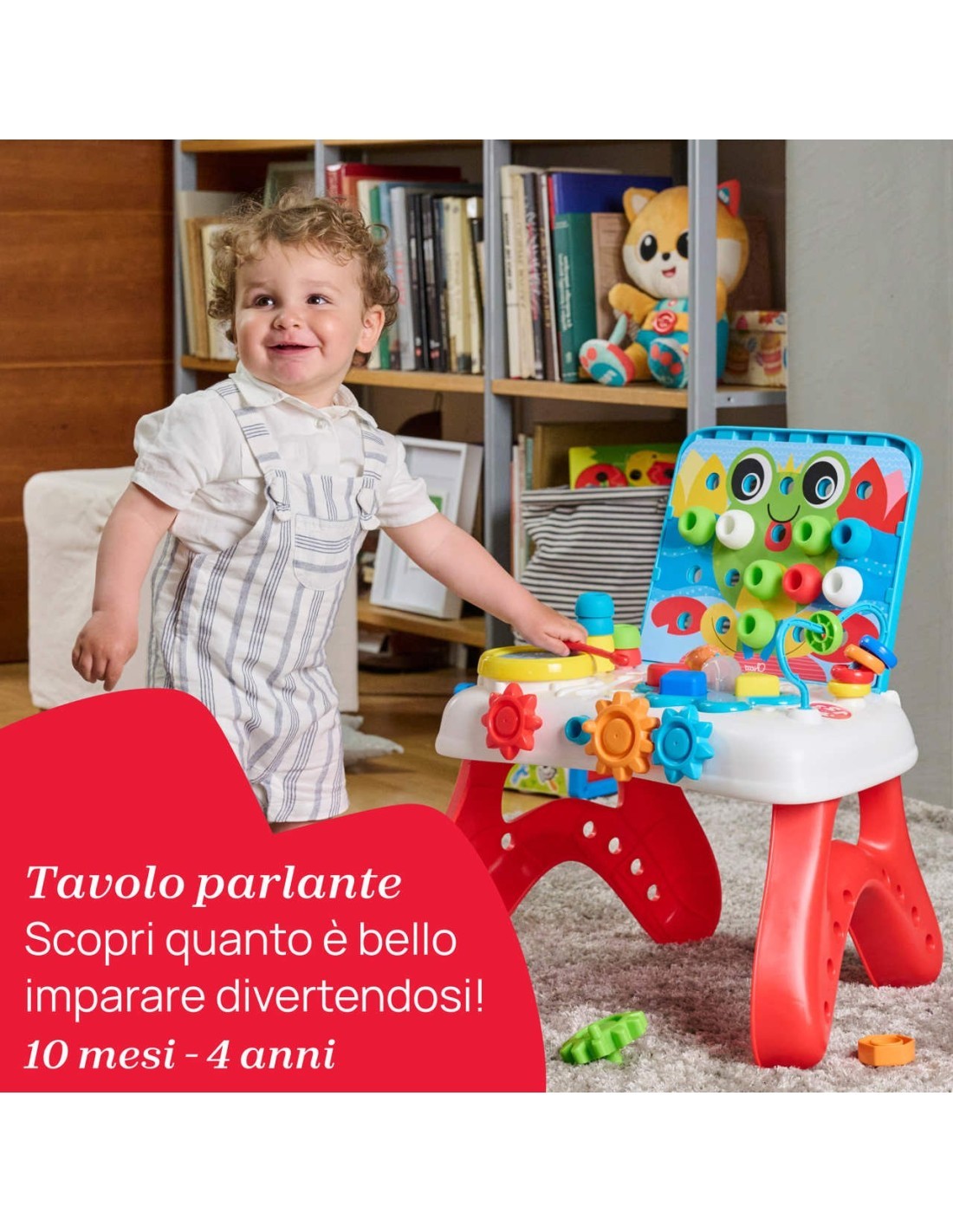 Scrivania Didattica Bilingue Chicco con Attività Elettroniche