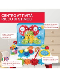 Scrivania Didattica Bilingue Chicco con Attività Elettroniche