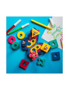 GIOCO EDUCATIVO, FARFALLA MAGICA, DAL NEGRO 2