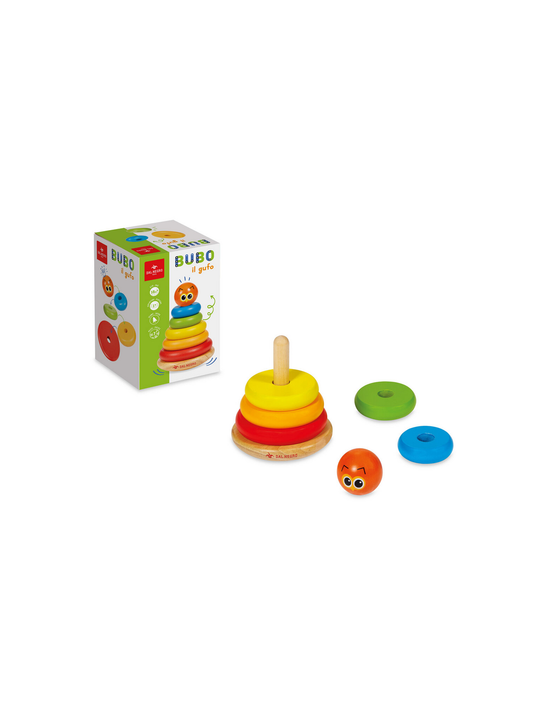 GIOCO EDUCATIVO 054022 BUBO IL GUFO