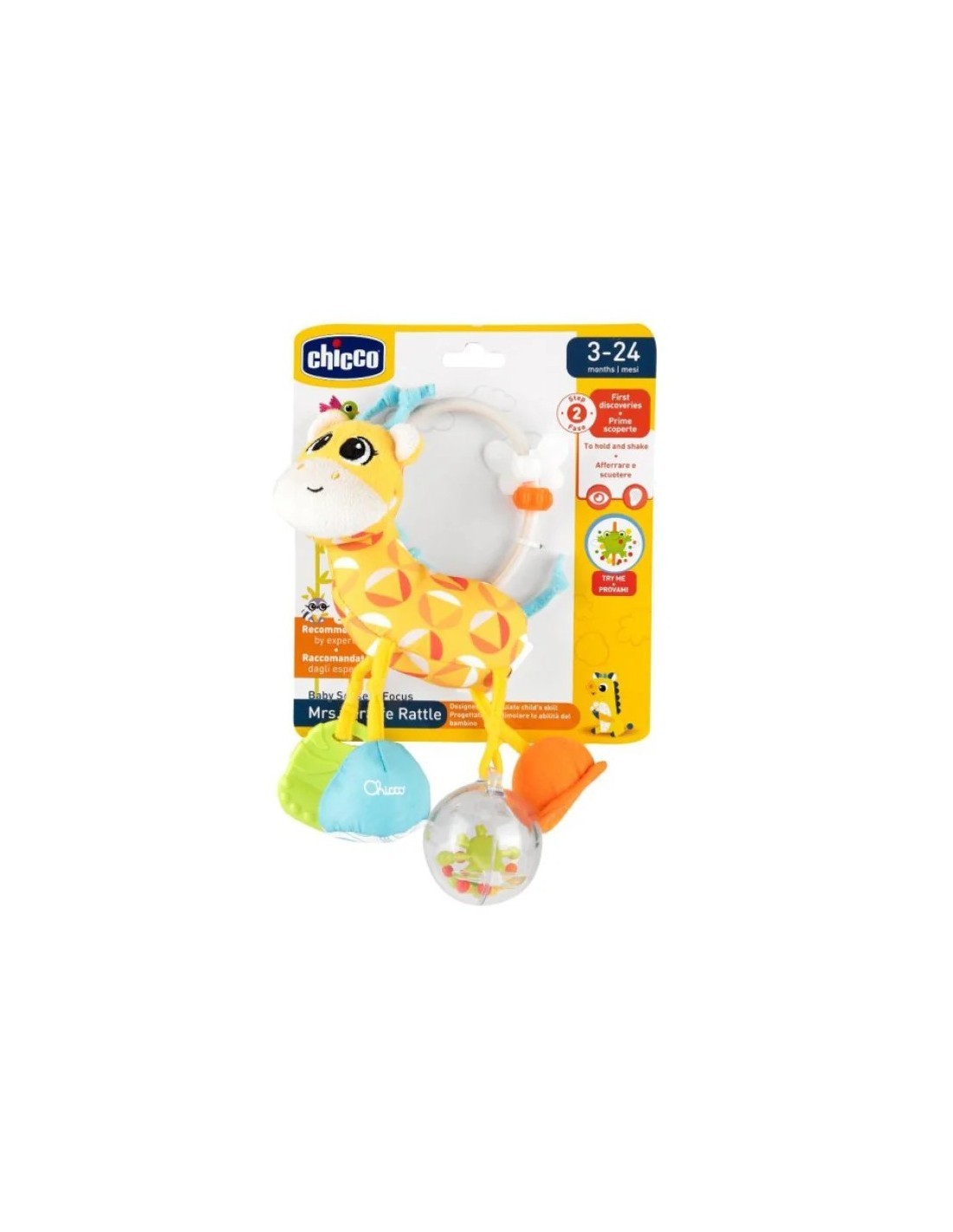 Mrs Giraffa Trillino - Giocattolo Inclusivo per Sviluppare i Sensi (3-24 mesi)