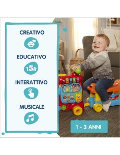VTech Edo Maxi Treno Cavalcabile - Trenino Elettrico 7 in 1 Multiattività 12-36 Mesi