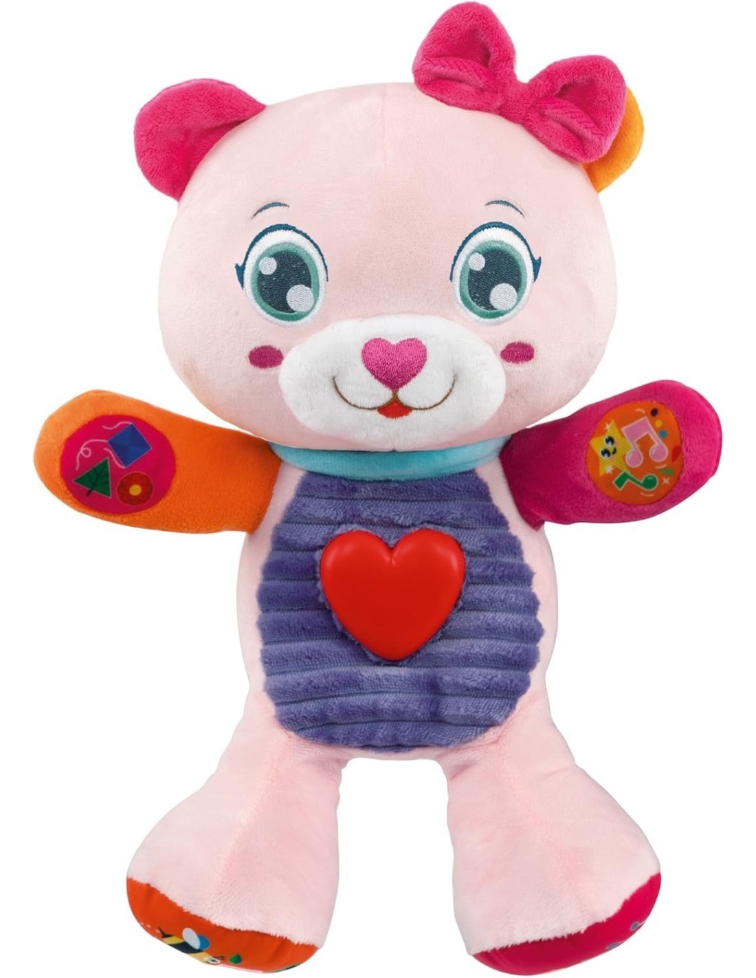Betta Dolce Orsetta Baby Clementoni – Peluche Parlante Interattivo Educativo 6m+