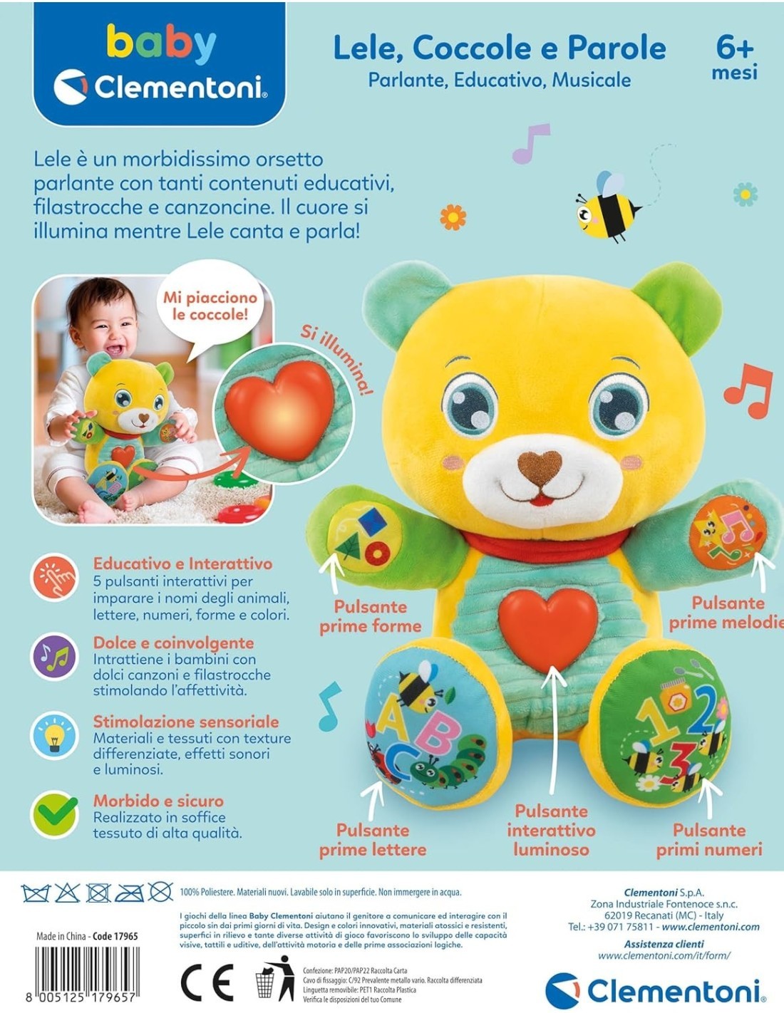 BABY 17965 LELE COCCOLE E PAROLE