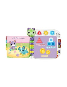 VTECH LE MIE PRIME SCOPERTE, LIBRO INTERATTIVO SENSORIALE, VOCABOLARIO BIMBI, 20 SUONI, 6-36 MESI