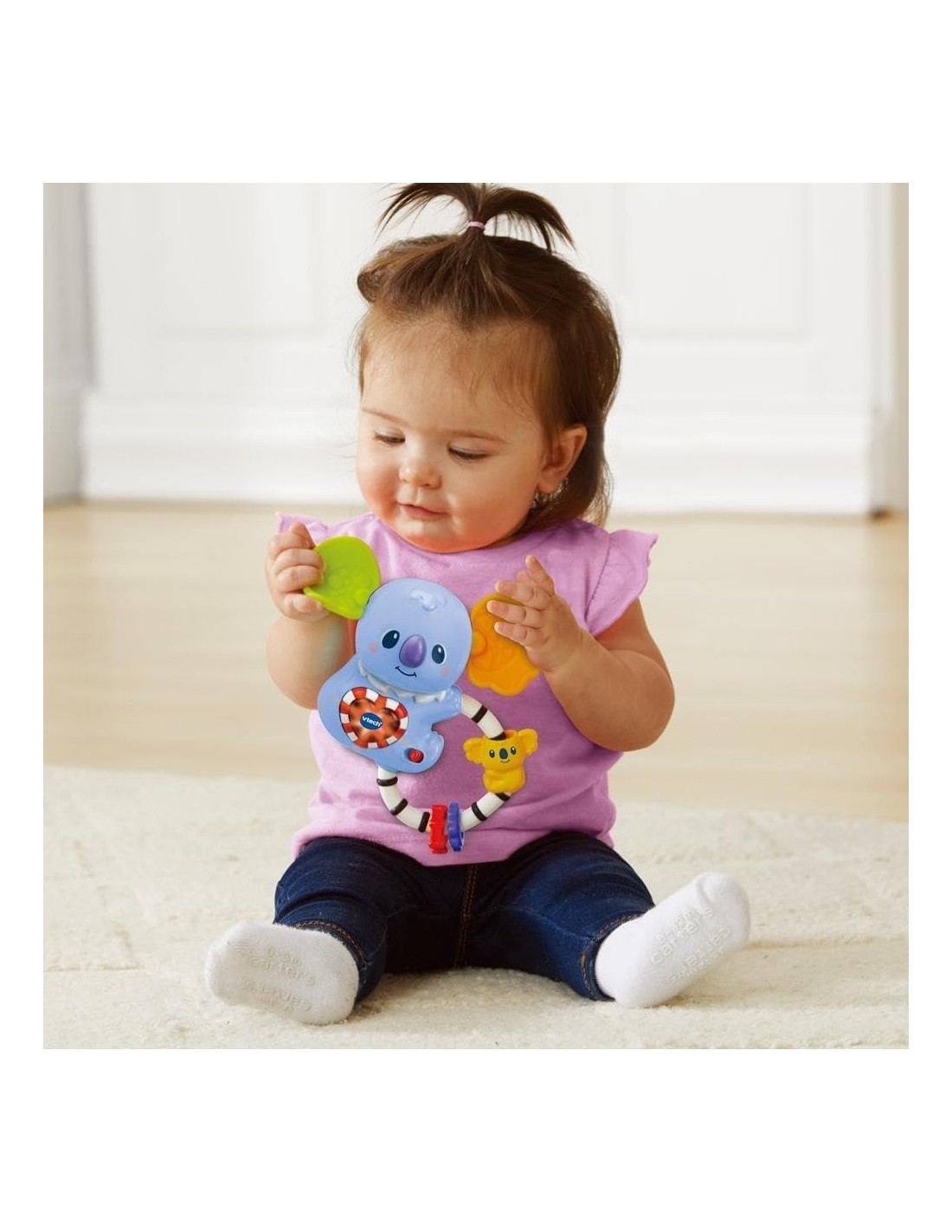 VTech Kimi Sonaglino Interattivo - Gioco Neonato 3-18 Mesi con Suoni e Luci