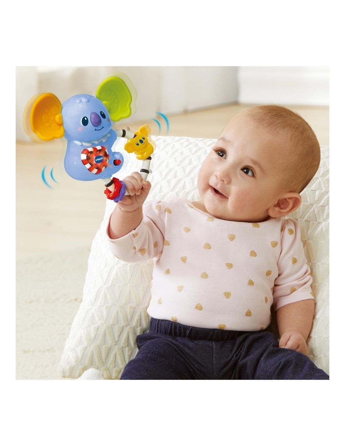 VTech Kimi Sonaglino Interattivo - Gioco Neonato 3-18 Mesi con Suoni e Luci