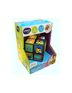 VTech Cubo Gira e Impara - Gioco Educativo Interattivo 18-36 Mesi