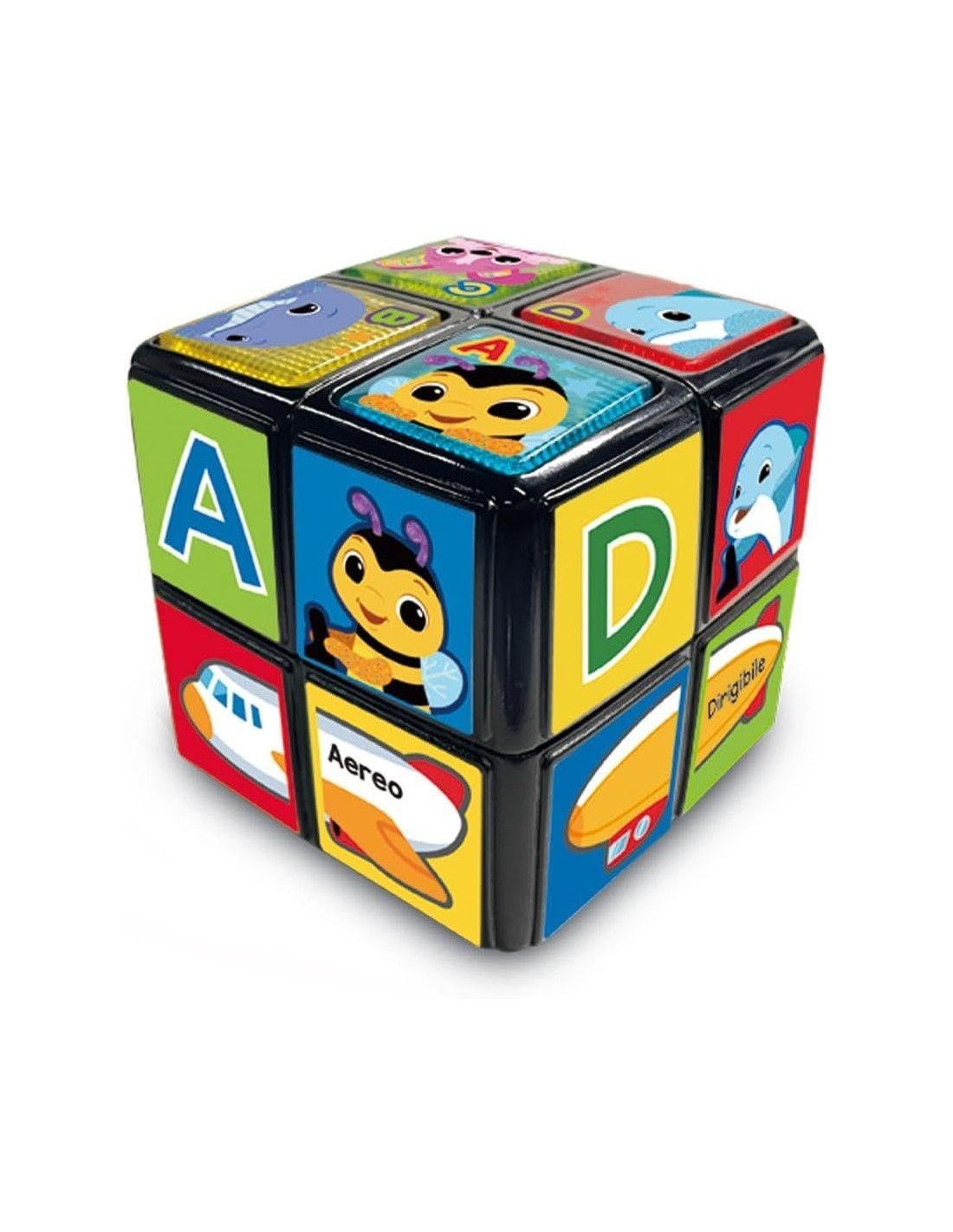 VTech Cubo Gira e Impara - Gioco Educativo Interattivo 18-36 Mesi