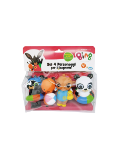 SET BAGNETTO 4 PERSONAGGI BING