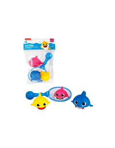 BABY SHARK 48822 SET BAGNETTO 3 PERSONAGGI CON RETINO