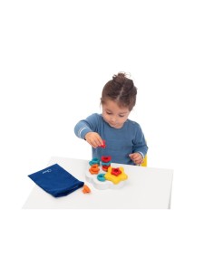 Chicco Nuvola 2in1 – Gioco Educativo Montessori con Forme, Colori e Bottoncini 2