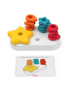 Chicco Nuvola 2in1 – Gioco Educativo Montessori con Forme, Colori e Bottoncini