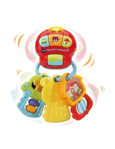 VTech Le Mie Prime Chiavi 3 in 1 - Sonaglino Interattivo per Neonati 0-36 Mesi