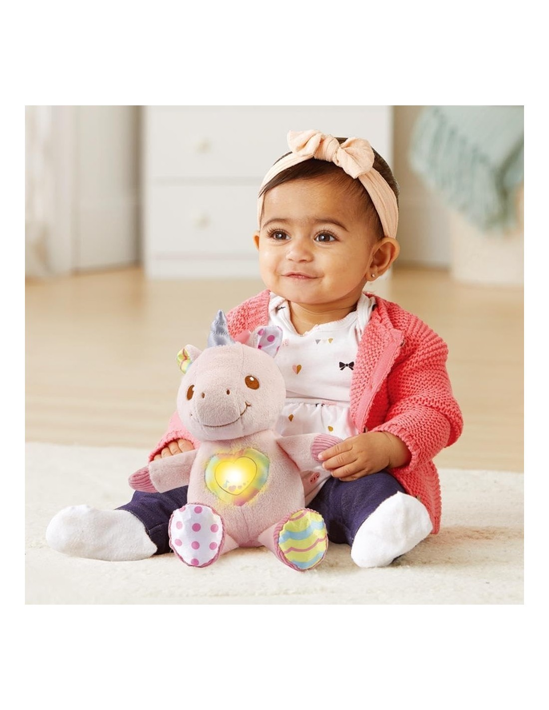 VTech Stella Dolci Coccole - Gatto Peluche Interattivo per Neonati 0-36 Mesi