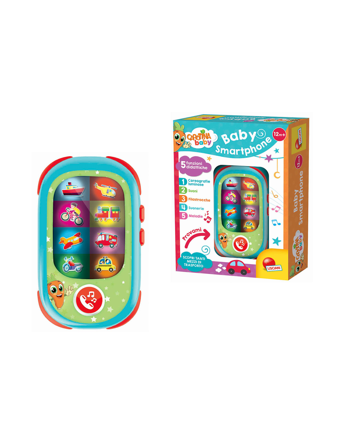 CAROTINA BABY SMARTPHONE CON DISPLAY LED