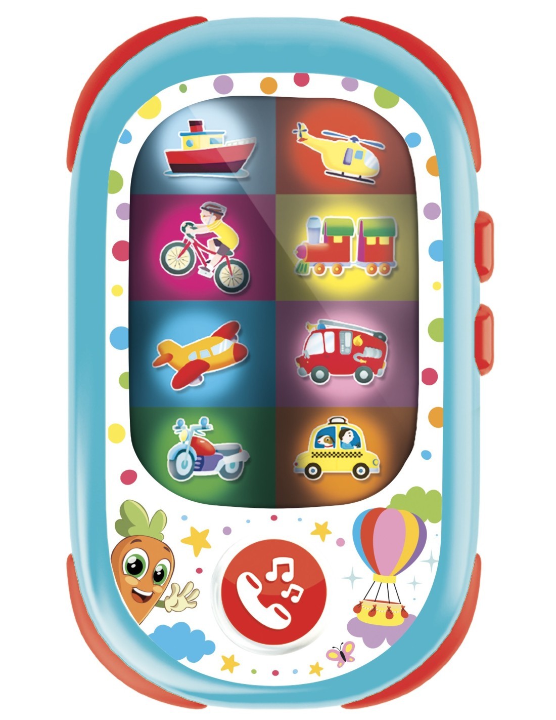 CAROTINA BABY SMARTPHONE CON DISPLAY LED