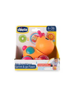 Chicco Sprint & Los Reh – Cervo Interattivo Pull-and-Go con Luci, Suoni e Melodie