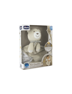 Chicco Maxi Doudou – Peluche Musicale Morbido e Sensoriale per Neonati
