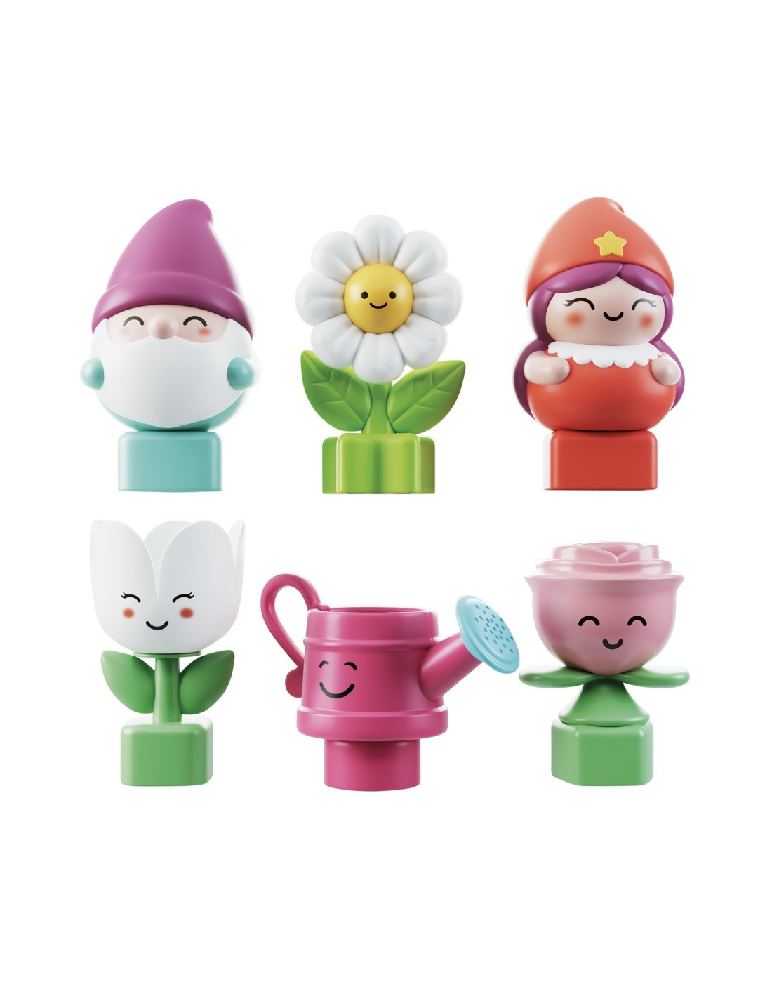 CAROTINA BABY GNOMI FIORI FORME E LOGICA