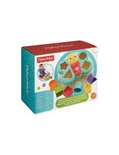 FISHER-PRICE FP CDC22 FARFALLA CERCAFORME, GIOCO EDUCATIVO MULTISENSORIALE PER BAMBINI