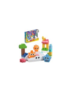 MEGA BLOKS HTH43 LUCE NOTTURNA RISE & SNOOZE CON PROIETTORE E SUONI – 30 PEZZI 2