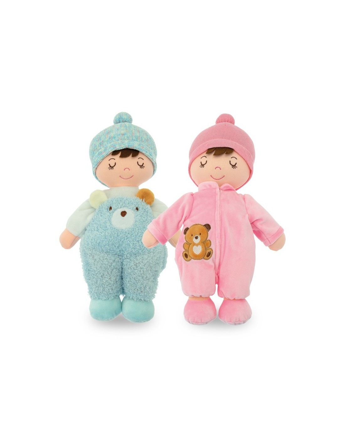 GOGO - BAMBOLA IN PEZZA 35CM QUIEEK SOUND 2 MODELLI ASSORTITO