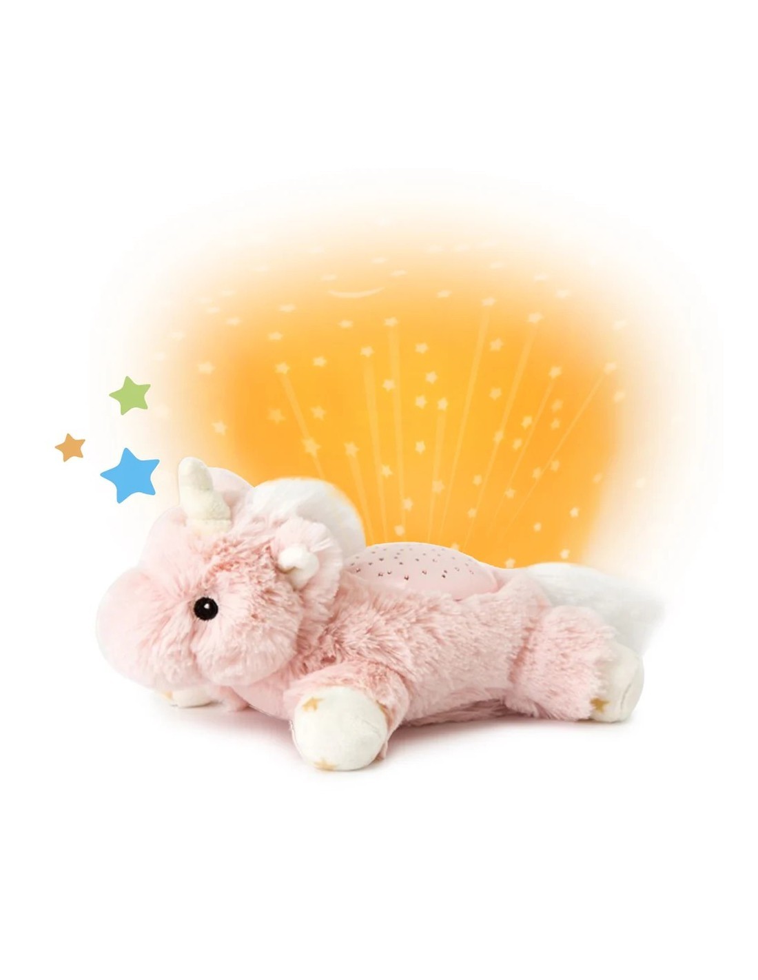 CLOUD B MINI, LUCE NOTTURNA LENITIVA, PROIETTORE STELLARE, PELUCHE UNICORNO, DREAM BUDDIES ELLA THE UNICORN